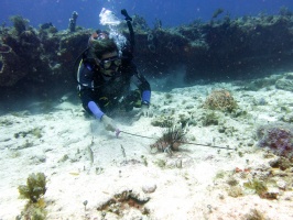 Arnie gets another Lionfish IMG 3331